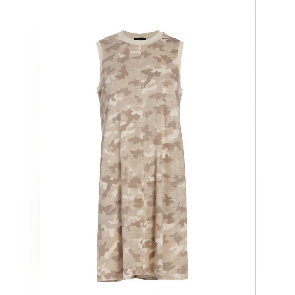 ATM Anthony Thomas Melillo Camouflage Sleeveless Dress